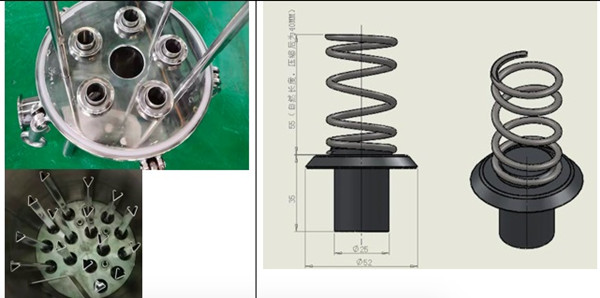 Inside structure of filter housing