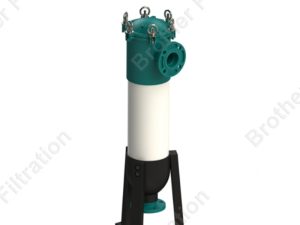 Plastic filter housing